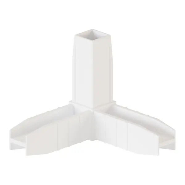 Коннектор 3 Лофт белый