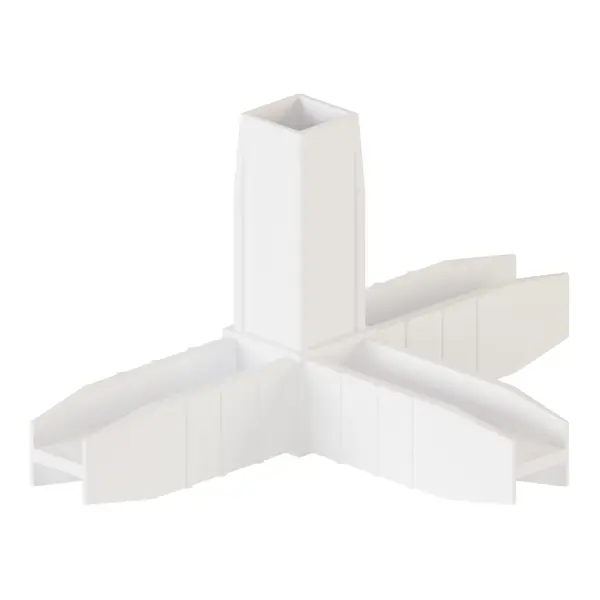 Коннектор 4 Лофт белый